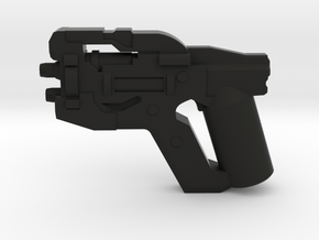 Scatter Pistol in Black Natural Versatile Plastic