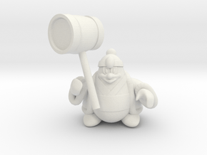 King dedede from the kirby series in White Natural Versatile Plastic
