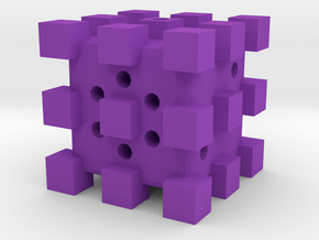 Dice67 in Purple Processed Versatile Plastic