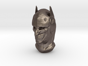 Epic I Drew Bruce Wayne And Added The Mask in Polished Bronzed Silver Steel
