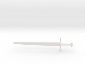 Broadsword Etched in White Natural Versatile Plastic