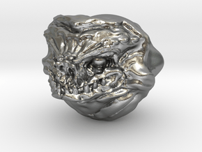 Demon ball collectible in Natural Silver