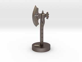 Role Playing Counter: Waraxe in Polished Bronzed Silver Steel