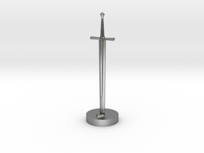 Role Playing Counter: Longsword in Natural Silver