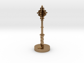 Role Playing Counter: Mace in Natural Brass