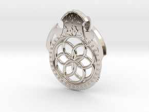 Seed Of Life Pendant in Platinum