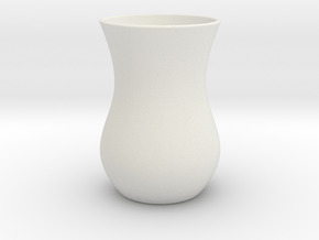 Tea Glass - Anatolian Style in White Natural Versatile Plastic