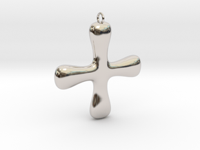Minimalist Cross in Platinum