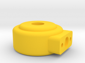 Solenoid Coil 7 Small in Yellow Processed Versatile Plastic