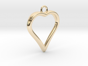 Heart 001 in 14K Yellow Gold