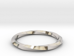 Nurbs Wedding Ring-Size 5.5 in Platinum