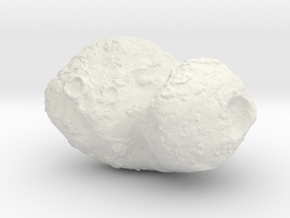 Comet 67P in White Natural Versatile Plastic