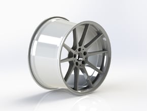 Scaled Performance Wheel in White Processed Versatile Plastic