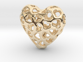Small hearts, Big love (from $15) in 14K Yellow Gold: Small