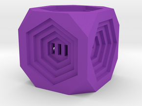 Dice70 in Purple Processed Versatile Plastic