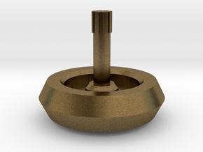 Spinning Top in Natural Bronze
