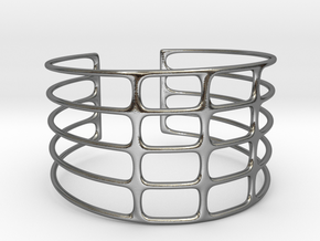 Bracciale07 in Polished Silver