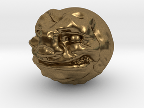 Demon ball collectible in Natural Bronze