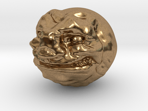 Demon ball collectible in Natural Brass