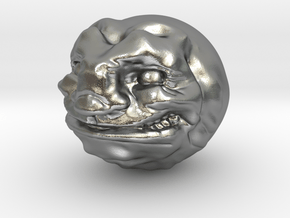 Demon ball collectible in Natural Silver