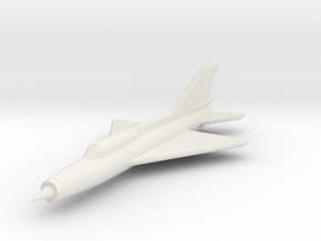 JA12 MiG21PFM (1/285) in White Natural Versatile Plastic