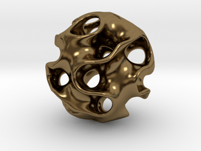 GYRON Sphere - 60mm in Polished Bronze