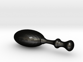 Maraca #2 (7 in, 180 mm) in Matte Black Steel