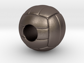 VolleyBall 4U in Polished Bronzed Silver Steel