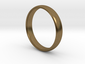 Ring - Basic Band - Comfort Fit - Size 8.5 in Natural Bronze