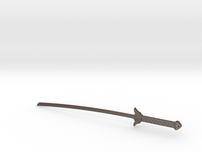 Enishi Yukishiro's Wato (Sword Only) in Polished Bronzed Silver Steel
