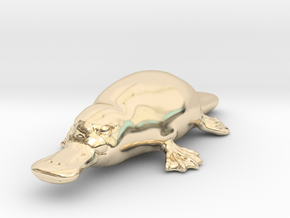 Platypus in 14K Yellow Gold