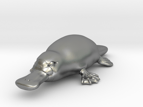 Platypus in Natural Silver