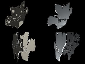 RAWR! Kitty² - full set in Tan Fine Detail Plastic