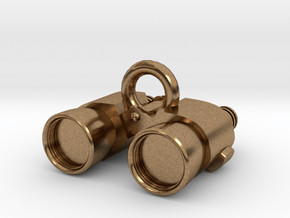 Binoculars in Natural Brass