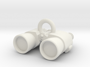Binoculars in White Natural Versatile Plastic