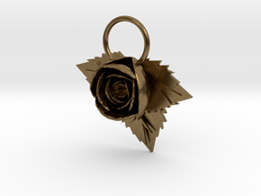 Rose in Natural Bronze