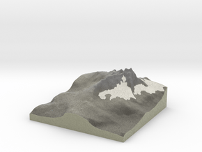 Terrafab generated model Tue Oct 28 2014 00:20:44  in Full Color Sandstone