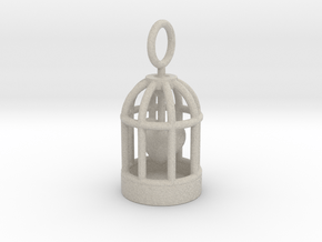 Heart Cage in Natural Sandstone