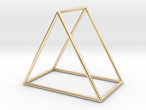 Triangle Bracelet -  Small in 14K Yellow Gold