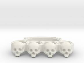 Knuckles skull edition in White Natural Versatile Plastic