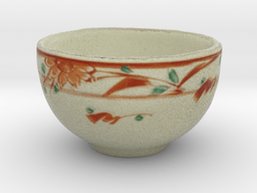 The Asian Teacup in Full Color Sandstone