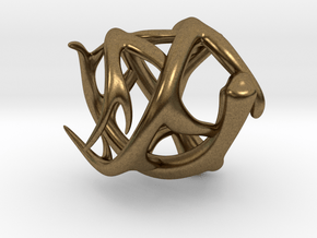 Antler Ring - Size 7(UPDATED) in Natural Bronze