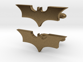 Batman dark knight Cufflinks   in Natural Bronze