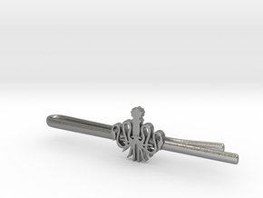 Game of Thrones: House Greyjoy Tie Clip in Natural Silver