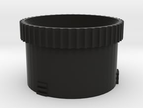 Diy M43 Lens V20 For Shapeways -- Focus Ring in Black Natural Versatile Plastic