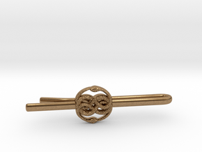 THE NEVERENDING STORY: AURYN TIE-CLIP in Natural Brass