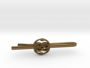 THE NEVERENDING STORY: AURYN TIE-CLIP in Natural Bronze