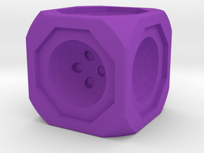 Dice74 in Purple Processed Versatile Plastic