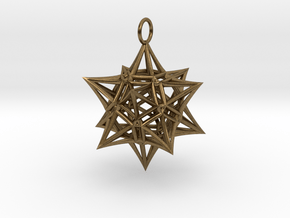 Christmas Bauble 4 in Natural Bronze