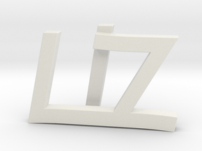 Liz in White Natural Versatile Plastic